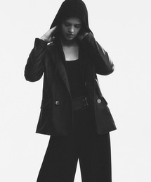 ARMANI EXCHANGE | 【A|X アルマーニ エクスチェンジ】PUコーティング ダブルブレストジャケット(テーラードジャケット)