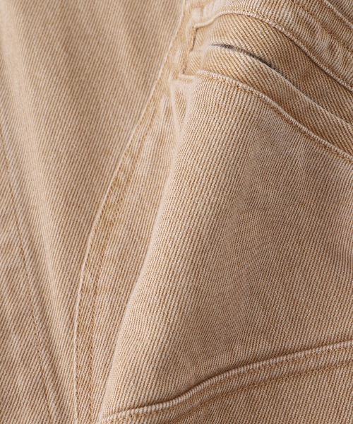 DAIRIKU（ダイリク）の「DAIRIKU / ダイリク "Cooper" Vintage Washed Hunting（カバーオール・メンズ・ブラック/ベージュ・LARGE/MEDIUM）」の9枚目の写真