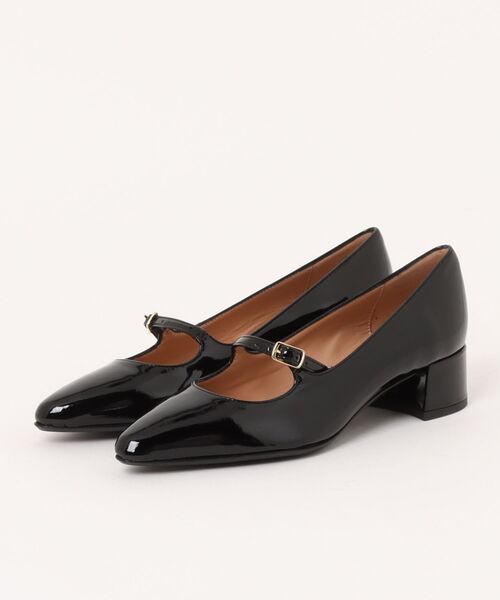 inter-chaussures(インターショシュール)の「【INTER-CHAUSSURES】ポインテッドトウワンストラップパンプス(I51037)(パンプス・レディース・ブラック系その他・39/38/37/36)」の2枚目の写真