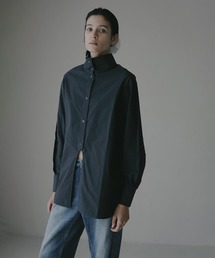 HIGH NECK 2WAY SHIRT