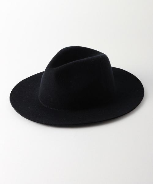 Another Edition(アナザーエディション)の「プレーンツバ広ハット/AEBFC PLN ツバヒロHAT ◆(ハット・レディース・ネイビー/ブラック/ライトグレー/ベージュ/オリーブ・FREE)」の5枚目の写真