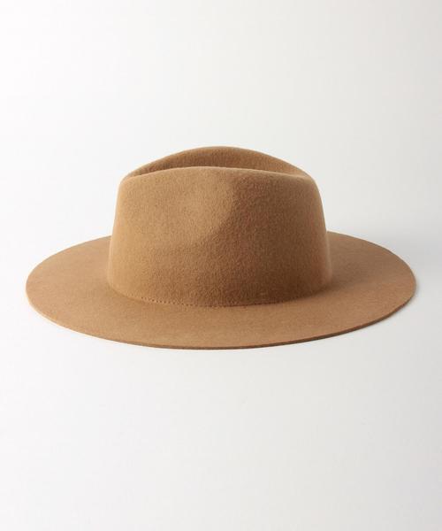 Another Edition(アナザーエディション)の「プレーンツバ広ハット/AEBFC PLN ツバヒロHAT ◆(ハット・レディース・ネイビー/ブラック/ライトグレー/ベージュ/オリーブ・FREE)」の6枚目の写真