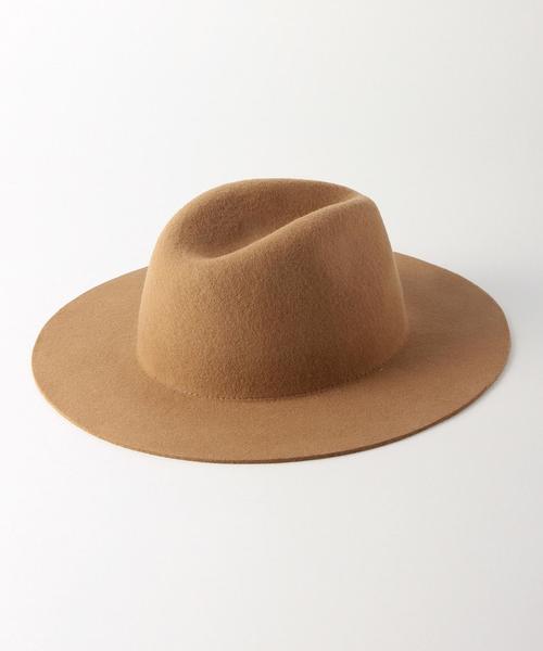 Another Edition(アナザーエディション)の「プレーンツバ広ハット/AEBFC PLN ツバヒロHAT ◆(ハット・レディース・ネイビー/ブラック/ライトグレー/ベージュ/オリーブ・FREE)」の7枚目の写真