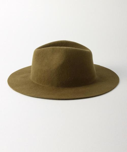 Another Edition(アナザーエディション)の「プレーンツバ広ハット/AEBFC PLN ツバヒロHAT ◆(ハット・レディース・ネイビー/ブラック/ライトグレー/ベージュ/オリーブ・FREE)」の13枚目の写真