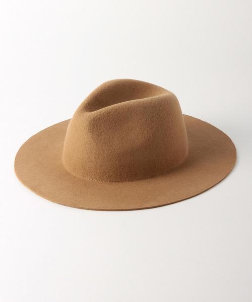 Another Edition(アナザーエディション)の「プレーンツバ広ハット/AEBFC PLN ツバヒロHAT ◆(ハット・レディース・ネイビー/ブラック/ライトグレー/ベージュ/オリーブ・FREE)」の9枚目の写真