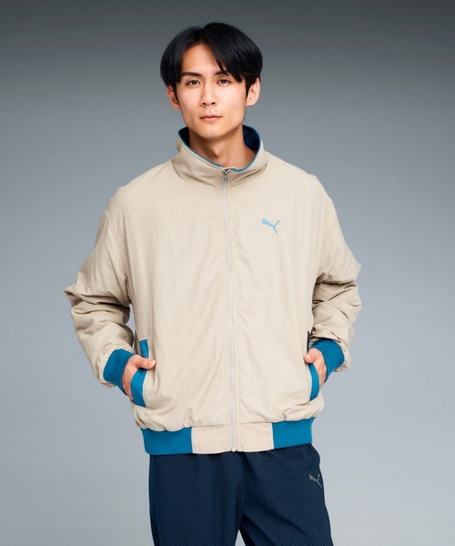 PUMA（プーマ）の「PUMA プーマ メンズ オータム アウター（ブルゾン・メンズ・ブラック/グリーン系その他/ブラウン系その他・X-LARGE/SMALL/MEDIUM/XX-LARGE/LARGE）」の2枚目の写真