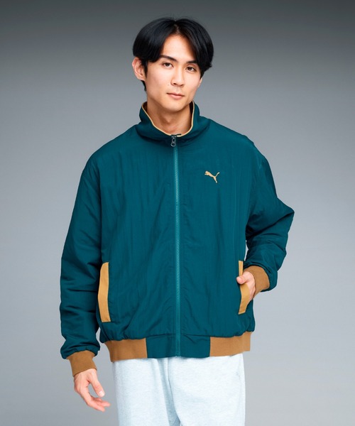 PUMA（プーマ）の「PUMA プーマ メンズ オータム アウター（ブルゾン・メンズ・ブラック/グリーン系その他/ブラウン系その他・X-LARGE/SMALL/MEDIUM/XX-LARGE/LARGE）」の3枚目の写真