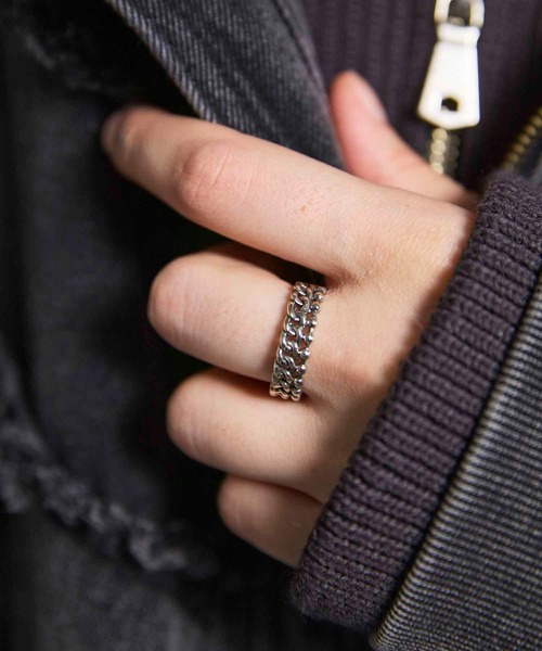 MAISON SPECIAL(メゾンスペシャル)の「《UNISEX》【Mountain People x MAISON SPECIAL】Ring10(SILVER 925)/リング10(シルバー 925)(リング・メンズ・シルバー・FREE)」の1枚目の写真