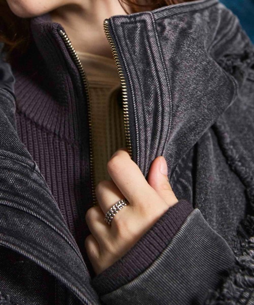 MAISON SPECIAL(メゾンスペシャル)の「《UNISEX》【Mountain People x MAISON SPECIAL】Ring10(SILVER 925)/リング10(シルバー 925)(リング・メンズ・シルバー・FREE)」の4枚目の写真