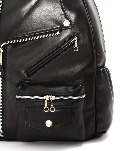 Schott(ショット)の「Schott/ショット RIDERS DAY PACK バックパック(バックパック/リュック・メンズ・ブラック・FREE)」の11枚目の写真