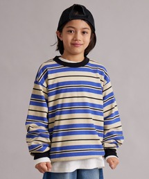 【フォロー割大歓迎】スウェット メンズ ボーダー 黒 水色 tyt スタッズ フォロー割大歓迎】スウェット メンズ ボーダー 黒 水色 tyt スタッズ