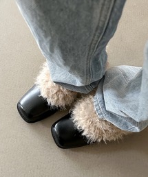 DIAVEL（ディアベル）の「【秋冬新作】ふわもこファーマリージェンシューズ（パンプス）」