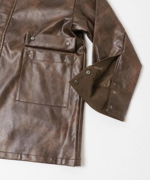 SENSE OF PLACE by URBAN RESEARCH（センスオブプレイスバイアーバンリサーチ）の「FLハンティングジャケット（その他アウター・レディース・ブラック/ベージュ/ブラウン・ONE）」の10枚目の写真