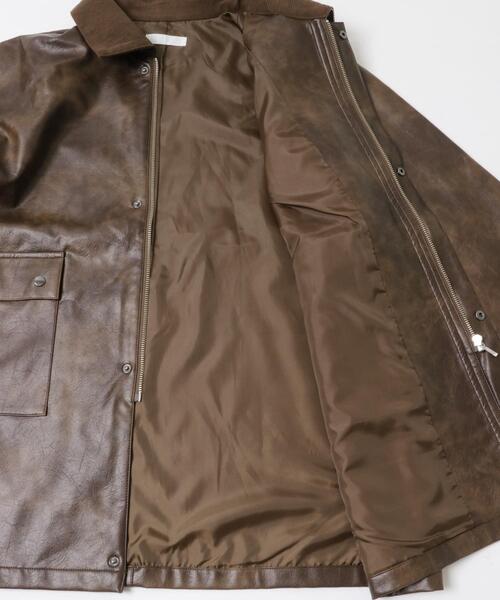 SENSE OF PLACE by URBAN RESEARCH（センスオブプレイスバイアーバンリサーチ）の「FLハンティングジャケット（その他アウター・レディース・ブラック/ベージュ/ブラウン・ONE）」の11枚目の写真