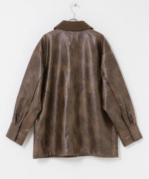 SENSE OF PLACE by URBAN RESEARCH（センスオブプレイスバイアーバンリサーチ）の「FLハンティングジャケット（その他アウター・レディース・ブラック/ベージュ/ブラウン・ONE）」の12枚目の写真