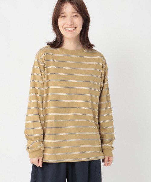 days》マルチボーダーロングスリーブプルオーバー（Tシャツ/カットソー