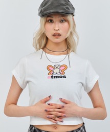 MARIA SAKURAI x atmos pink ピンク・バターT-shirt / マリア サクライ アトモス ピンク ピンク バター T-シャツ 【SP】