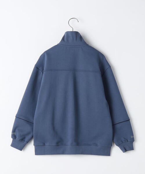 SHIPS（シップス）の「SHIPS KIDS:140～160cm /リブ スタンド トラックジャケット（その他トップス・キッズ・ブラック/ブルー・140/150/160）」の3枚目の写真
