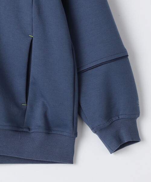 SHIPS（シップス）の「SHIPS KIDS:140～160cm /リブ スタンド トラックジャケット（その他トップス・キッズ・ブラック/ブルー・140/150/160）」の5枚目の写真