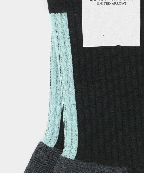 BEAUTY&YOUTH UNITED ARROWS（ビューティーアンドユースユナイテッドアローズ）の「バック ライン ソックス（ソックス/靴下・メンズ・ブラック/オフホワイト/ダークグレー/ベージュ・FREE）」の9枚目の写真