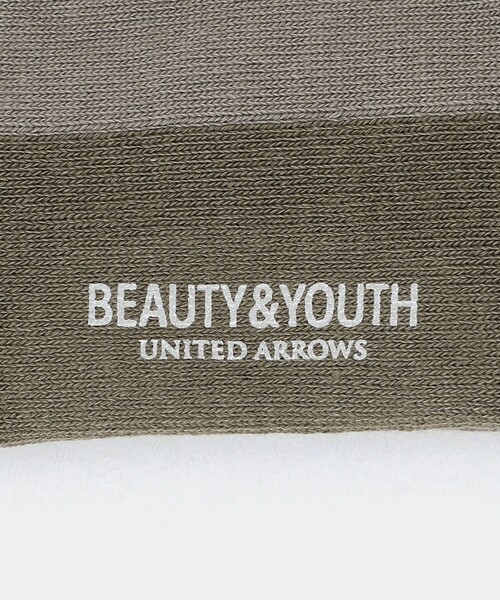 BEAUTY&YOUTH UNITED ARROWS（ビューティーアンドユースユナイテッドアローズ）の「バック ライン ソックス（ソックス/靴下・メンズ・ブラック/オフホワイト/ダークグレー/ベージュ・FREE）」の16枚目の写真