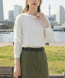 【TRUSS】オーガニックコットンロングスリーブTシャツ ロンT OGL-914