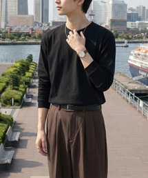 【TRUSS】オーガニックコットンロングスリーブTシャツ ロンT OGL-914