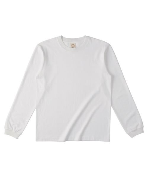 TRUSS(トラス)の「【TRUSS】オーガニックコットンロングスリーブTシャツ ロンT OGL-914(Tシャツ/カットソー・レディース・ライトパープル/スミクロ/ネイビー/ホワイト/グレイッシュブルー/ナチュラル/ブラック/スモークピンク/グレイッシュベージュ/ミント・S/M/L/XL)」の15枚目の写真