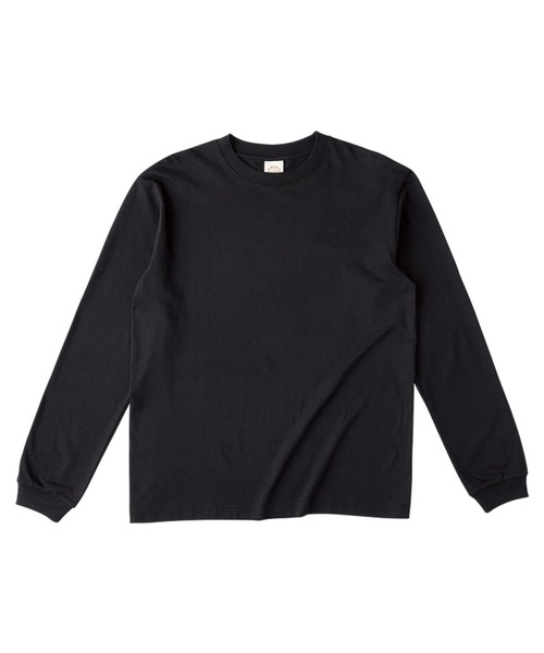 TRUSS(トラス)の「【TRUSS】オーガニックコットンロングスリーブTシャツ ロンT OGL-914(Tシャツ/カットソー・レディース・ライトパープル/スミクロ/ネイビー/ホワイト/グレイッシュブルー/ナチュラル/ブラック/スモークピンク/グレイッシュベージュ/ミント・S/M/L/XL)」の14枚目の写真