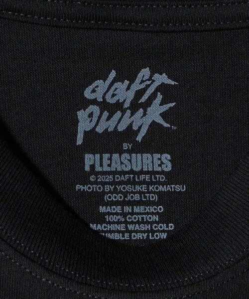 PLEASURES（プレジャー）の「＜PLEASURES × Daft Punk＞HARAJUKU Tシャツ（Tシャツ/カットソー・メンズ・ブラック・M/L）」の7枚目の写真