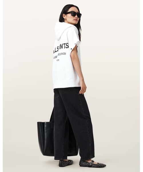 ALLSAINTS（オールセインツ）の「OMNIUM AMPHIA HOODY | OMNIUM AMPHIA フーディー（パーカー・レディース・ホワイト・S/M/XS）」の6枚目の写真