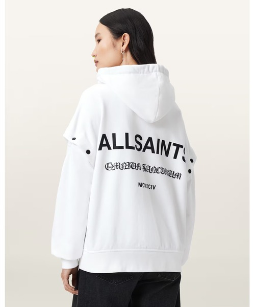 ALLSAINTS（オールセインツ）の「OMNIUM AMPHIA HOODY | OMNIUM AMPHIA フーディー（パーカー・レディース・ホワイト・S/M/XS）」の7枚目の写真