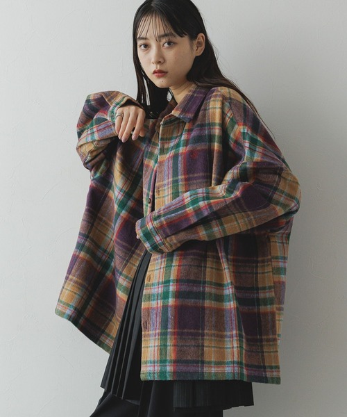 BEVERLYHILLS POLO CLUB/BIG シャギーチェックシャツ BEVERLY HILLS POLO CLUB（ビバリーヒルズポロクラブ）の「BEVERLY