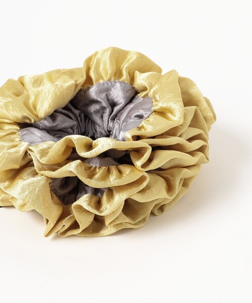 Ray BEAMS（レイビームス）の「GOOD SQUISH / Grandmama Mor Mor（シュシュ・レディース・イエロー・ONE SIZE）」の3枚目の写真