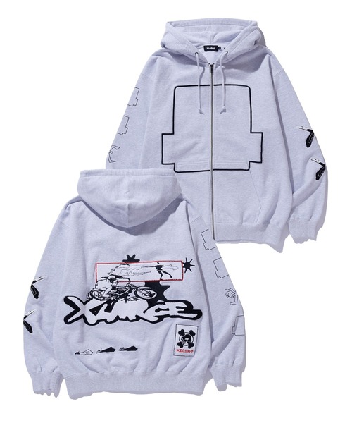 XLARGE（エクストララージ）の「SPEED ZIP UP HOODED SWEATSHIRT