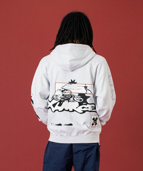 SPEED ZIP UP HOODED SWEATSHIRT（パーカー）｜XLARGE（エクストラ