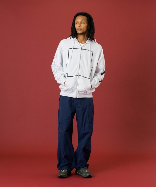 SPEED ZIP UP HOODED SWEATSHIRT（パーカー）｜XLARGE（エクストラ