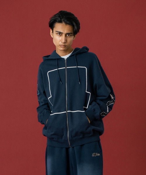 XLARGE（エクストララージ）の「SPEED ZIP UP HOODED SWEATSHIRT