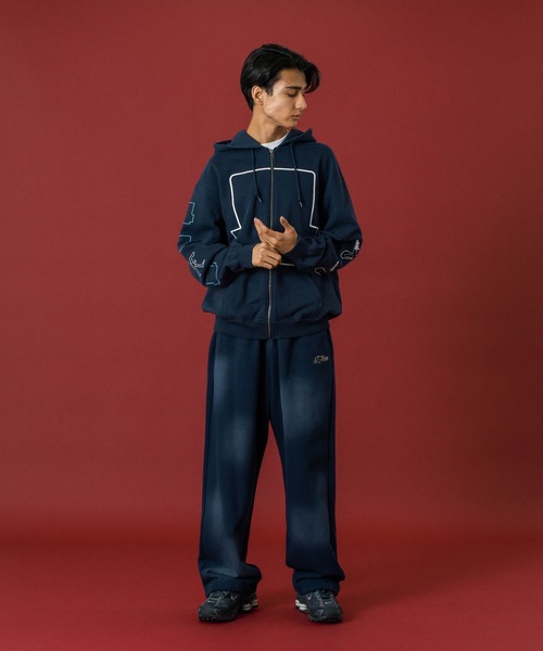 SPEED ZIP UP HOODED SWEATSHIRT（パーカー）｜XLARGE（エクストラ