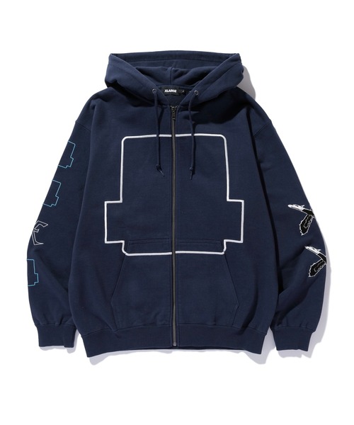 XLARGE（エクストララージ）の「SPEED ZIP UP HOODED SWEATSHIRT
