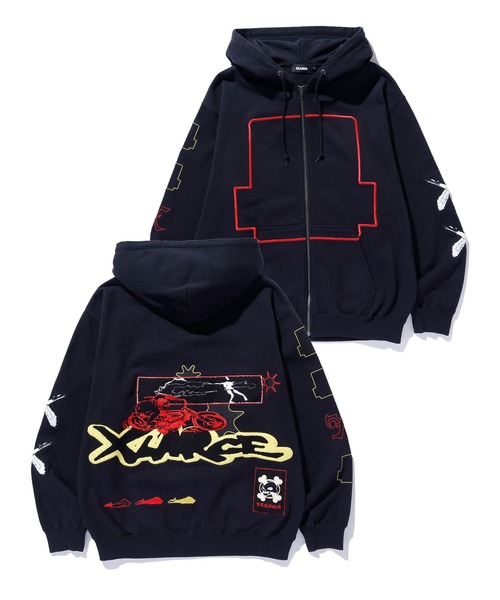 SPEED ZIP UP HOODED SWEATSHIRT（パーカー）｜XLARGE（エクストラ