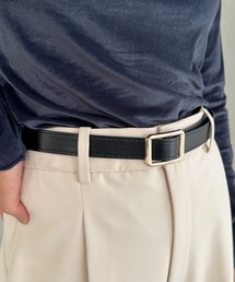 CLEA（クレア）の「スクエア/オーバルアソート穴なしベルト（ベルト）」