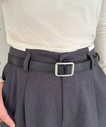 CLEA（クレア）の「スクエア/オーバルアソート穴なしベルト（ベルト）」