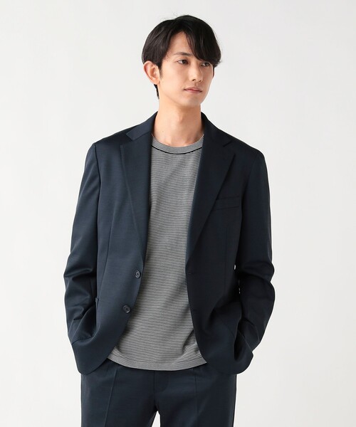 セール】【4/23値下げ】ウールミックス ストレッチ 2ボタン ジャケット