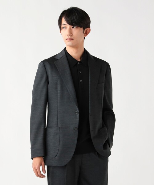 BEAMS HEART(ビームスハート)の「【4/23値下げ】ウールミックス ストレッチ 2ボタン ジャケット(セットアップ対応)(テーラードジャケット・メンズ・チャコールグレー/ネイビー・LARGE/SMALL/X-LARGE/MEDIUM)」の6枚目の写真