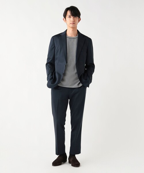 BEAMS HEART(ビームスハート)の「【4/23値下げ】ウールミックス ストレッチ 2ボタン ジャケット(セットアップ対応)(テーラードジャケット・メンズ・チャコールグレー/ネイビー・LARGE/SMALL/X-LARGE/MEDIUM)」の7枚目の写真