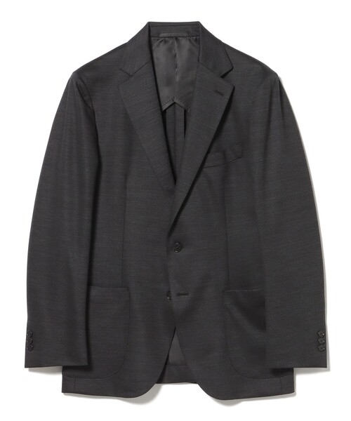 BEAMS HEART(ビームスハート)の「【4/23値下げ】ウールミックス ストレッチ 2ボタン ジャケット(セットアップ対応)(テーラードジャケット・メンズ・チャコールグレー/ネイビー・LARGE/SMALL/X-LARGE/MEDIUM)」の11枚目の写真