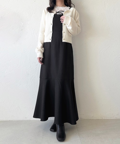 スリットマーメイドキャミワンピース（ワンピース）｜apres jour