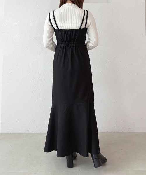 スリットマーメイドキャミワンピース（ワンピース）｜apres jour