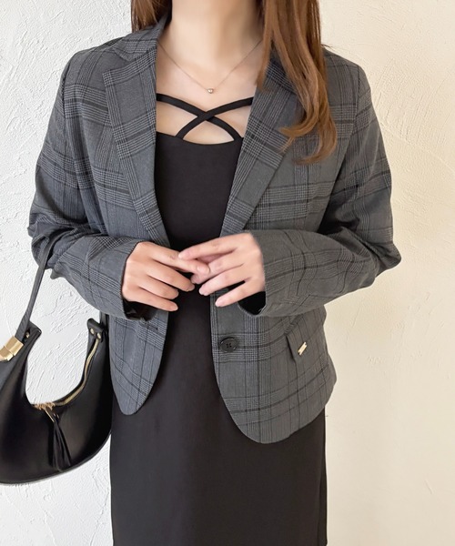 apres jour(アプレジュール)の「スリットマーメイドキャミワンピース(ワンピース・レディース・ブラック/グレー・フリー/X-LARGE)」の11枚目の写真